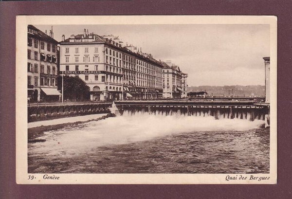 GENEVE - Quai des Bergues