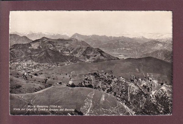 MONTE GENEROSO - Vista sul Lago di Como
