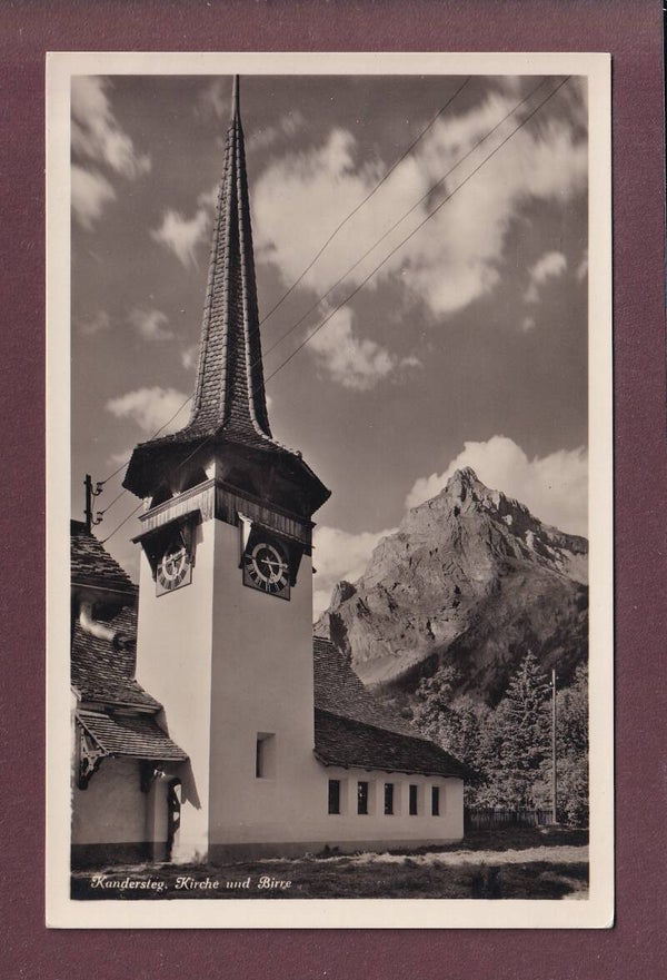 KANDERSTEG - Kirche - Birre