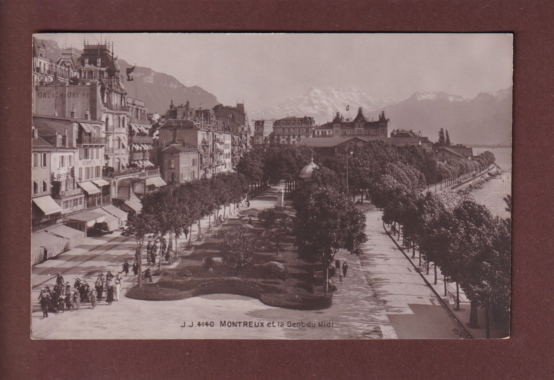 MONTREUX - La Rouvenaz - Dents du Midi - Animation