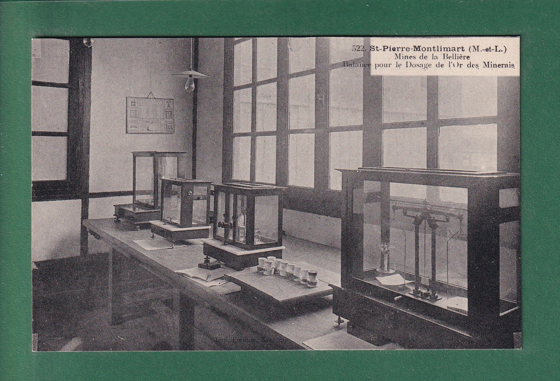 ST. PIERRE-MONTLIMART - Mine de la Bellière - Balances