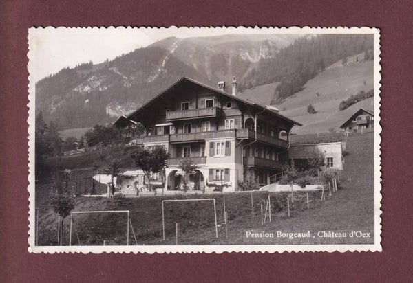 CHÂTEAU D'OEX - Pension Borgeaud