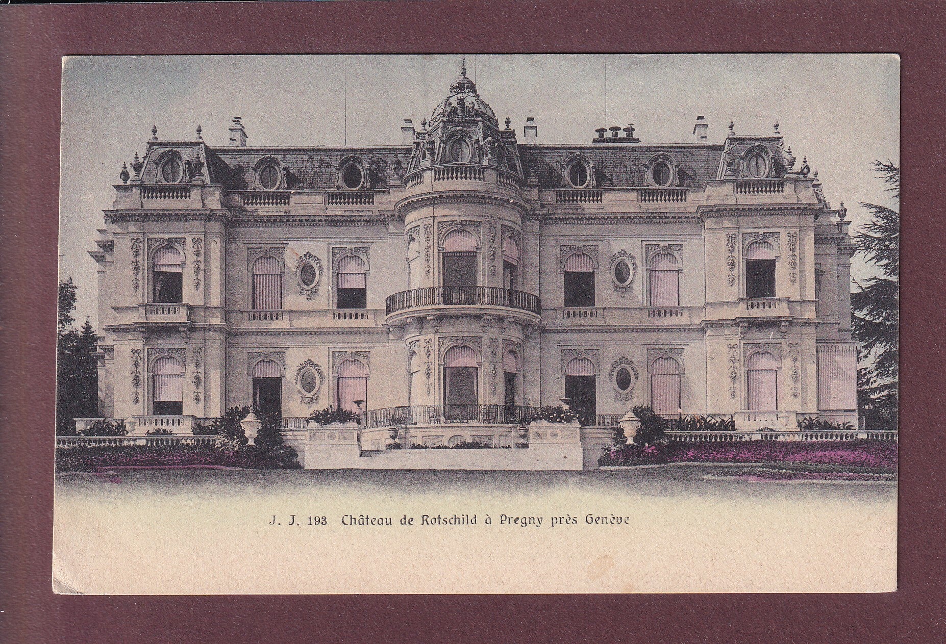 PREGNY près Genève - Château de Rotschild - 1905