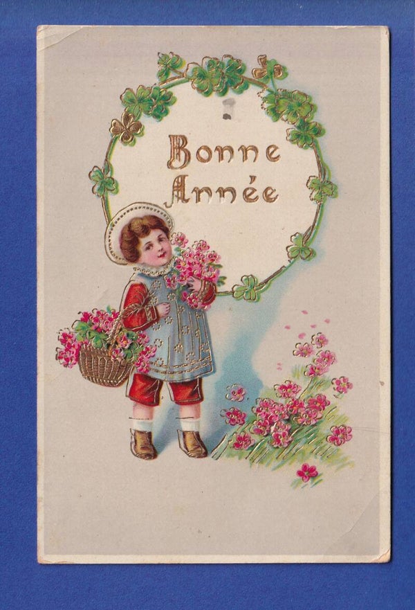 NOUVEL AN - Enfant - Fleurs