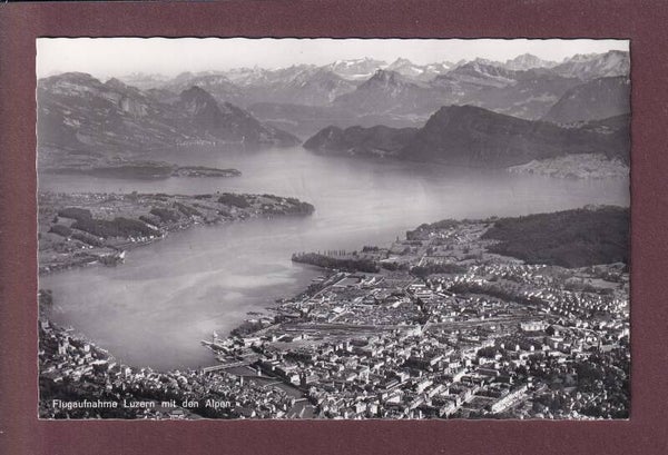 LUZERN - Flugaufnahme - 1962