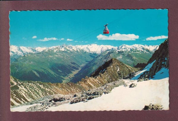 Davos - Luftseilbahn PARSENN-WEISSFLUHGIPFEL - 1963 Feldpost