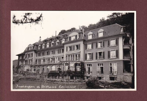 LAUSANNE - Institution de Béthanie - 1966