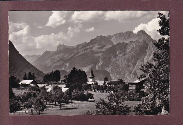 AESCHI - Kirche - Stockhornkette - 1953
