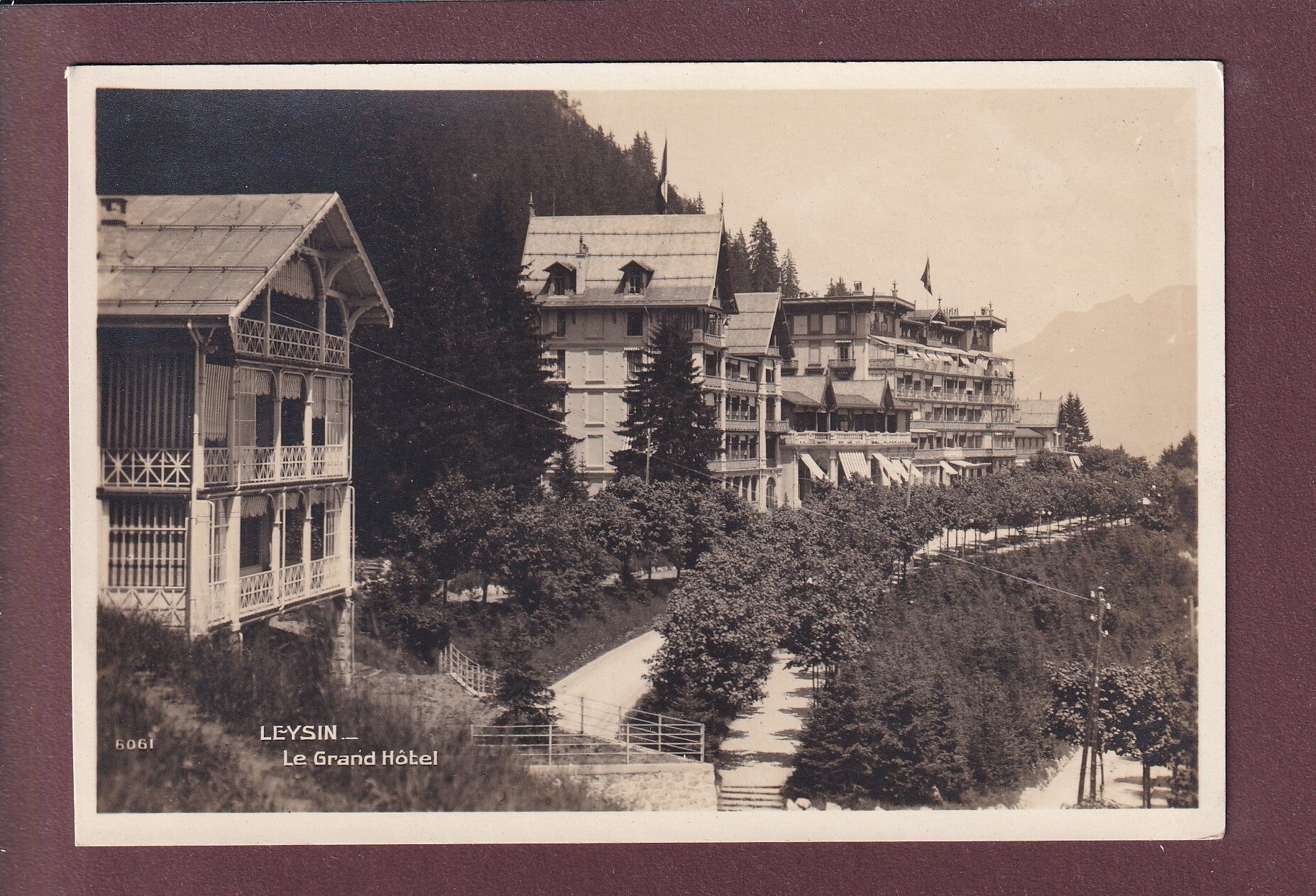 LEYSIN - Grand Hôtel - 1926