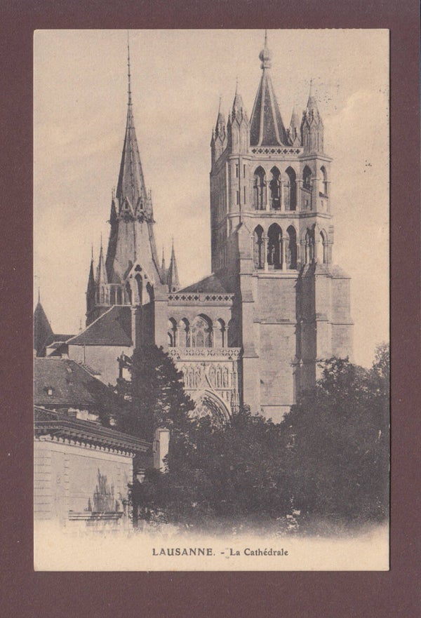 LAUSANNE - La Cathédrale