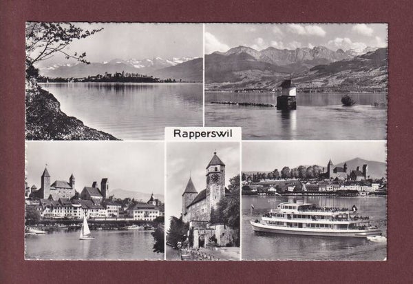 RAPPERSWIL - 5 Bilder - 1959