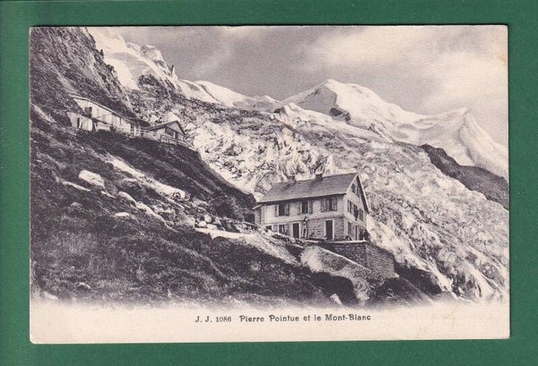 PIERRE POINTUE et le Mont-Blanc