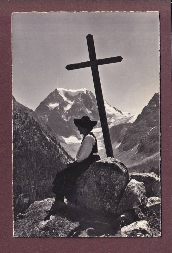 Costume d'HERENS - MONT COLLON - 1964