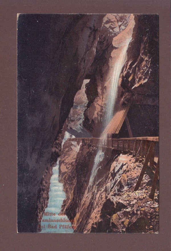 BAD PFÄFERS - 1922