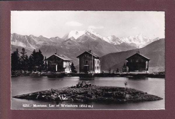 MONTANA - Lac et Weisshorn