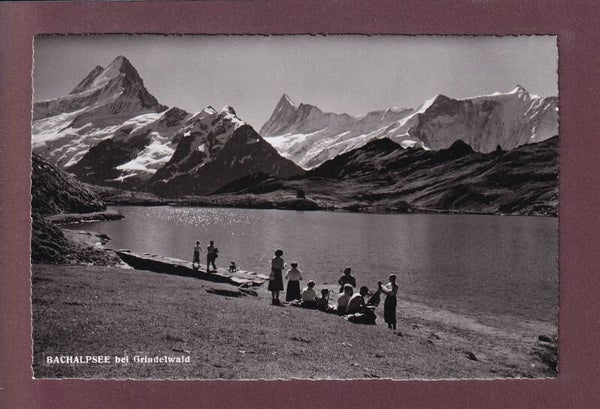 BACHALPSEE bei Grindelwald - Leute