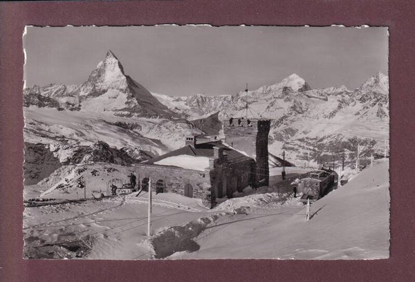 Station GORNERGRAT - Bahn - Matterhorn