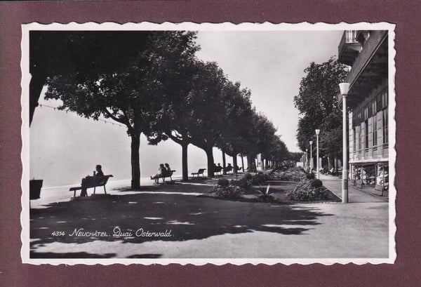 NEUCHÂTEL - Quai Osterwald
