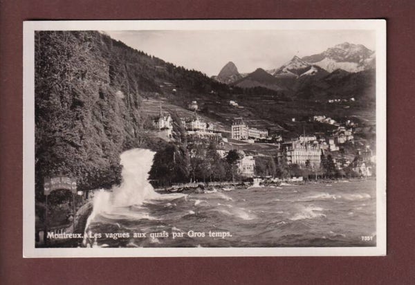 Gros temps à MONTREUX