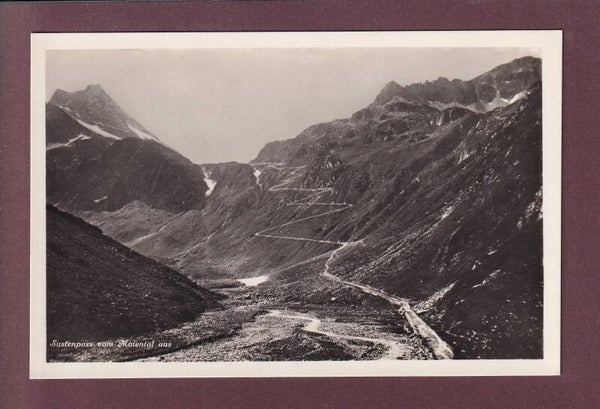 SUSTENPASS vom Maiental aus