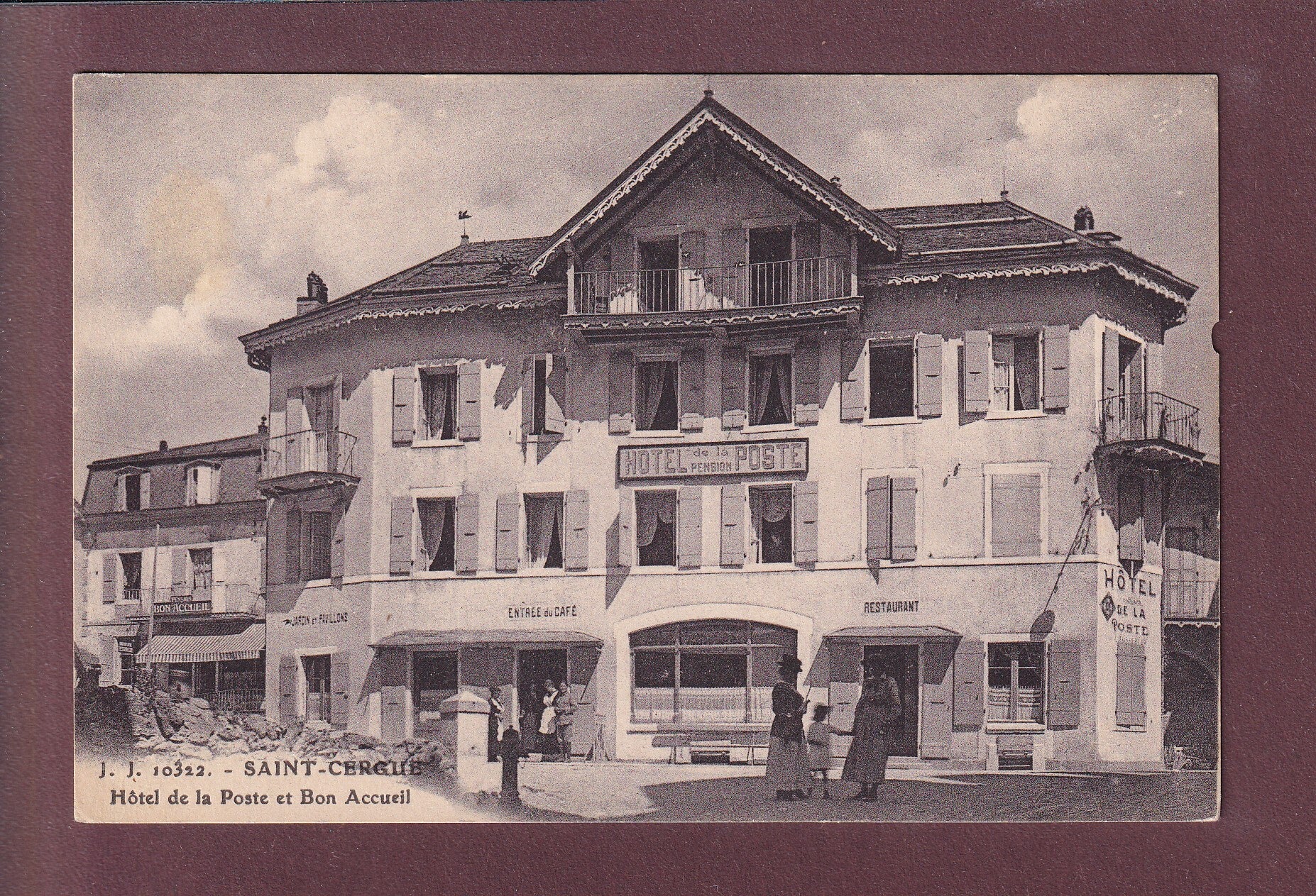 SAINT-CERGUE - Hôtel de la Poste et Bon Accueil