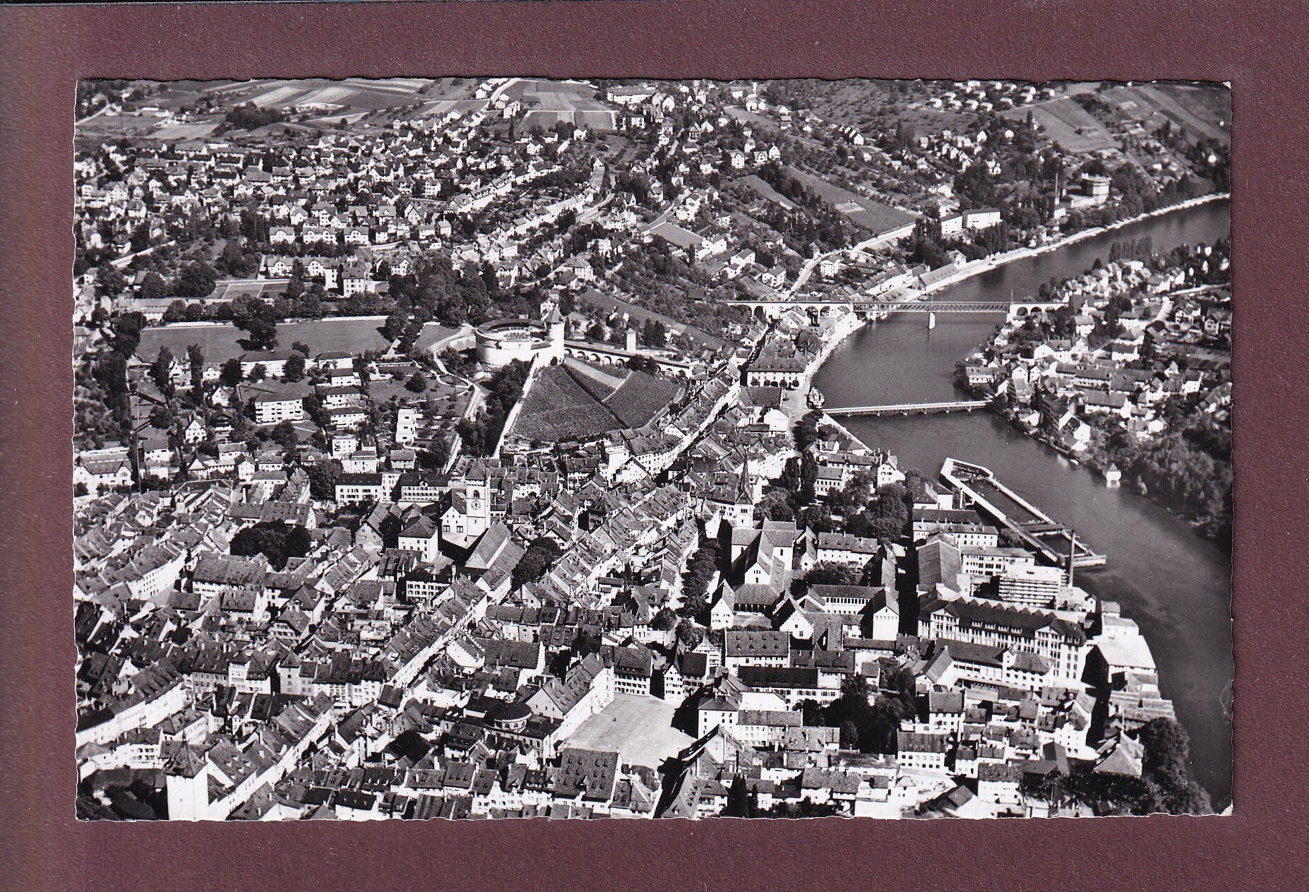 SCHAFFHAUSEN - Flugaufnahme