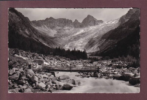 Pont sur le TRIENT - Glacier - Ecandies - Pointe d'Orny