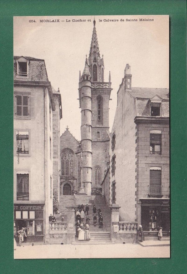 MORLAIX - Clocher et Calvaire de Sainte Mélaine
