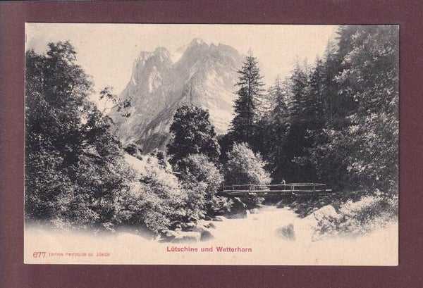 LÜTSCHINE - Wetterhorn