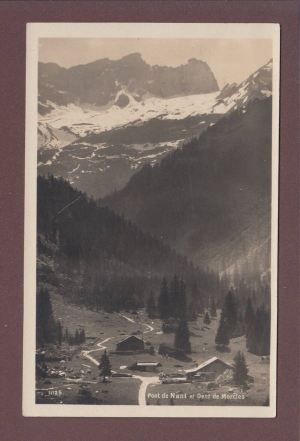 PONT DE NANT - Dent de Morcles - 1931