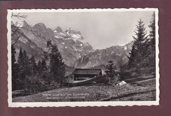 Au-dessus d'ANZEINDAZ - Diablerets - 1941