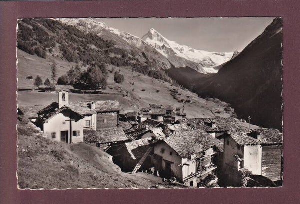 LA FORCLA D'HERENS - Dent Blanche Glacier de Ferpècle - 1952