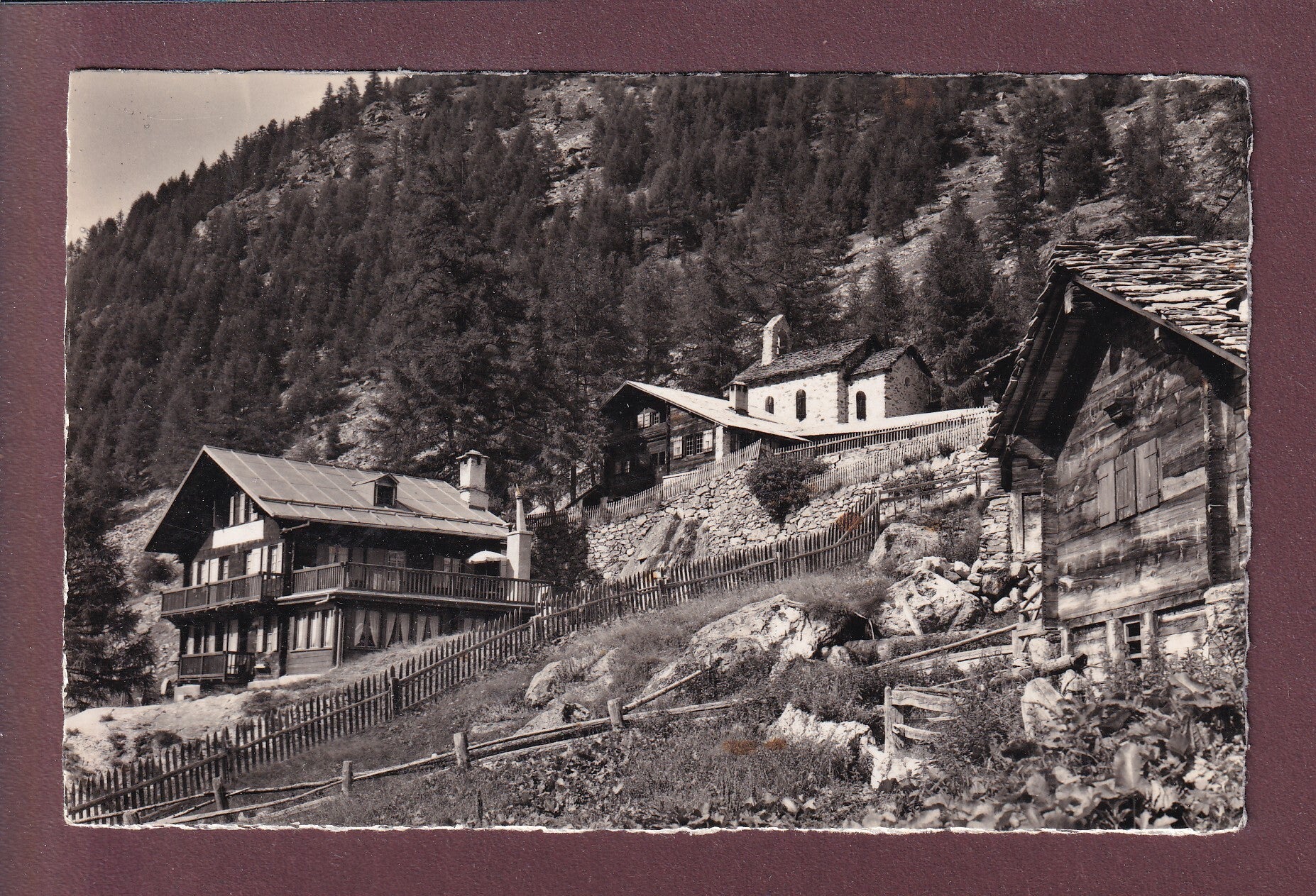 FERPECLE - Hôtel du Col d'Hérens - La Chapelle - 1949