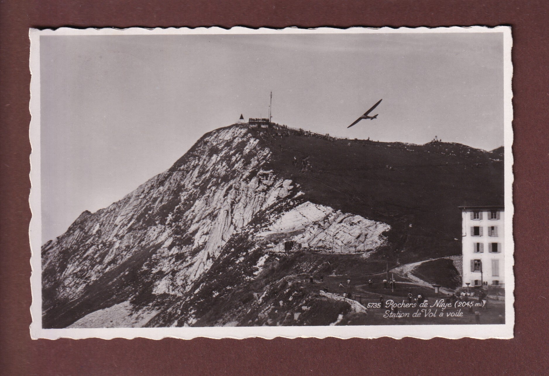 ROCHERS DE NAYE - Station de vol à voile - Planeur - 1937