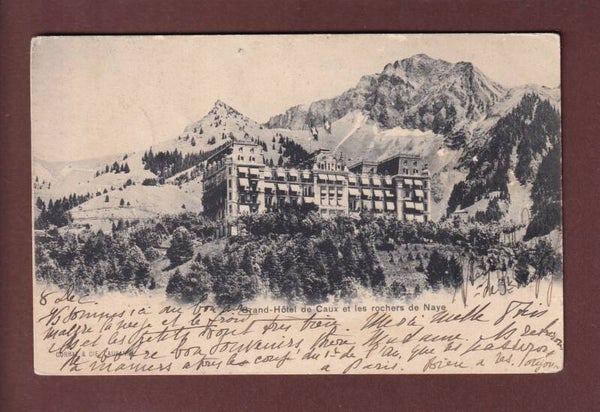 Grand Hôtel de CAUX - 1902
