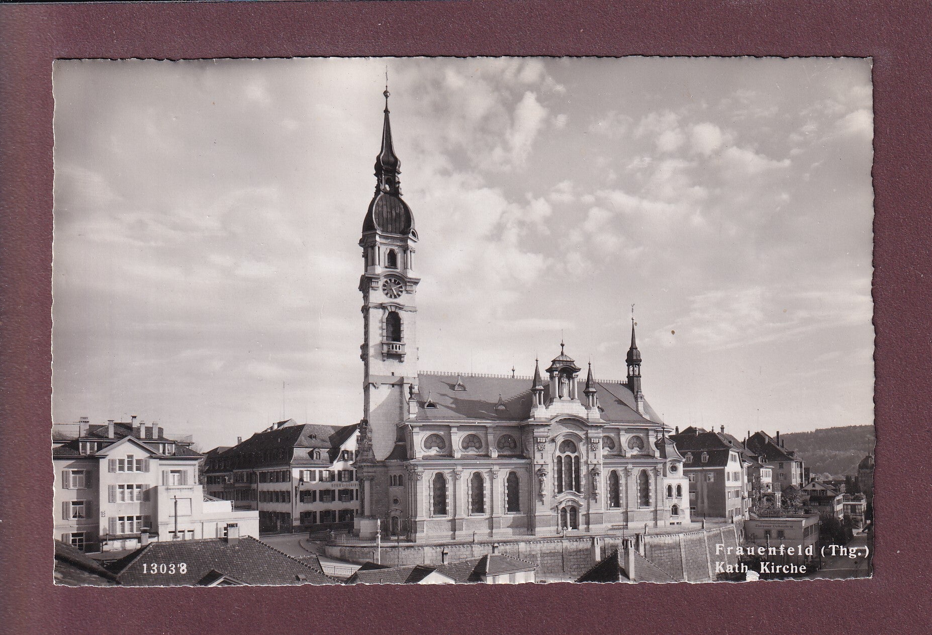 FRAUENFELD - Kirche - Feldpost