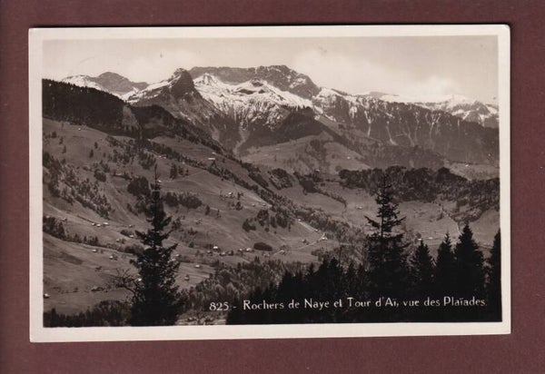 LES PLEIADES - Tour d'Aï et Rochers de Naye - 1931