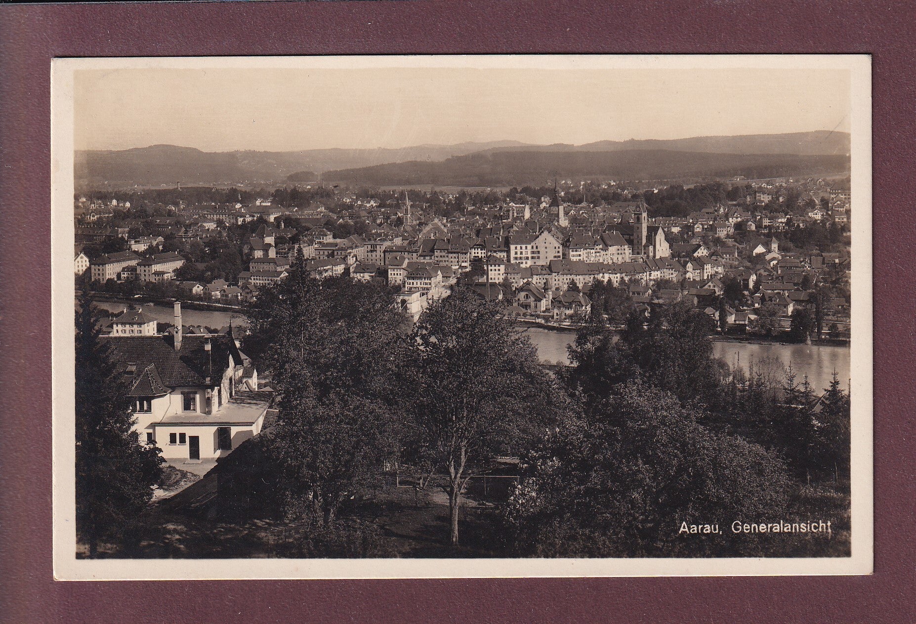 AARAU - Genralansicht - 1929