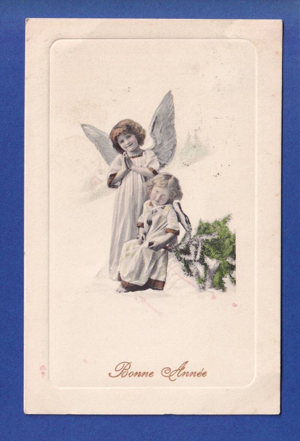 NOUVEL AN - Enfants-Anges - 1911