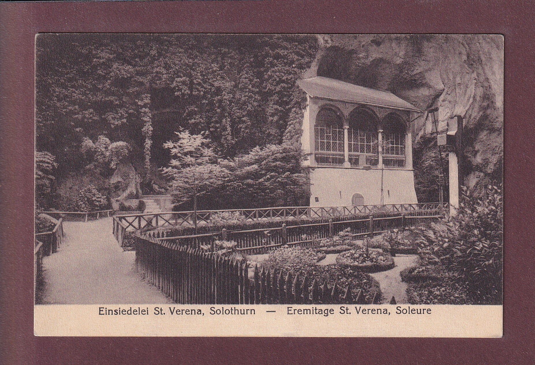 SOLOTHURN - Einsiedelei St. Verena - 1922
