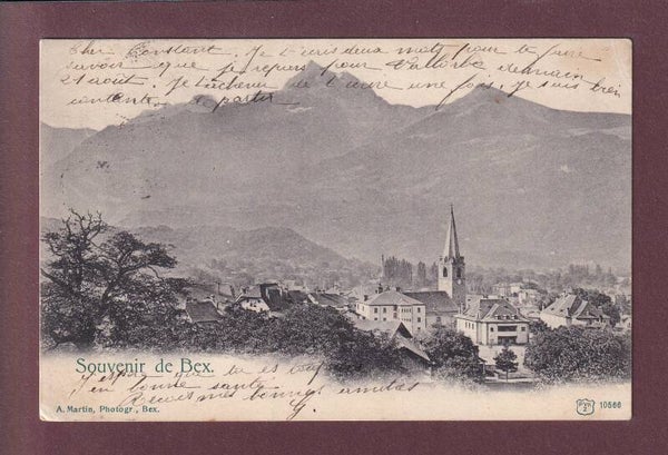 Souvenir de BEX - 1909