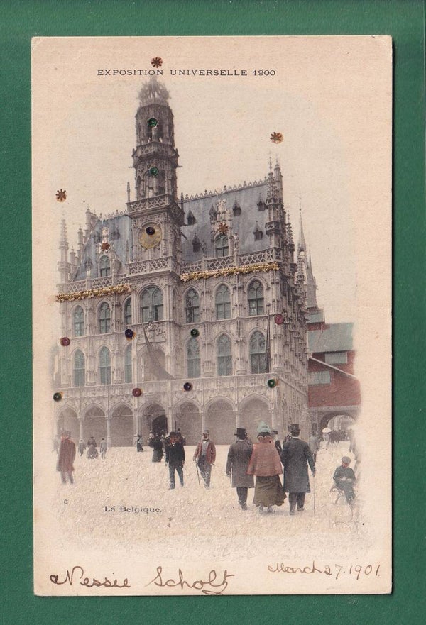 Paris - Exposition Universelle 1900 - La Belgique