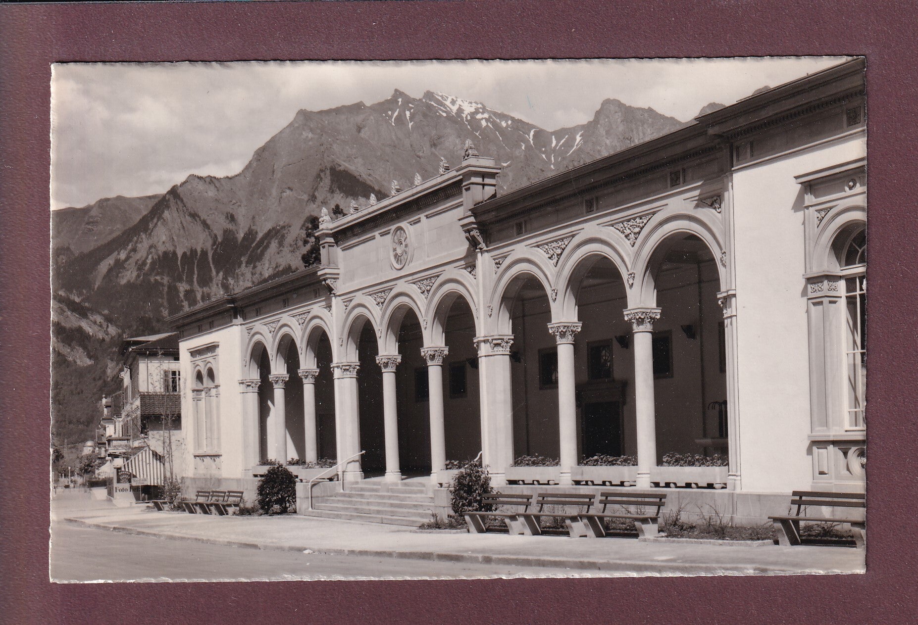 BAD RAGAZ - Dorfbad - Falknis - 1949