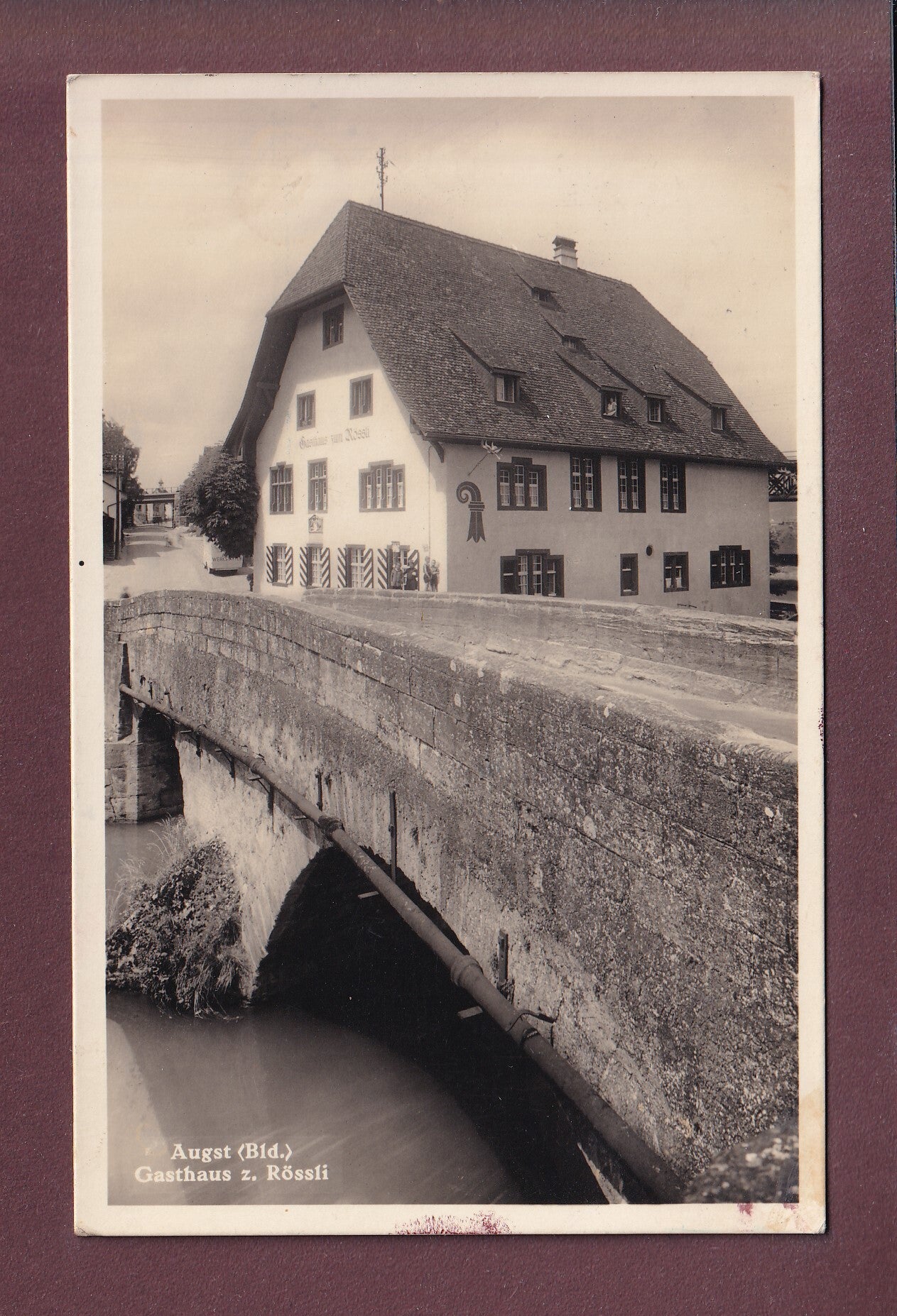 AUGST - Gasthaus Rössli - 1935