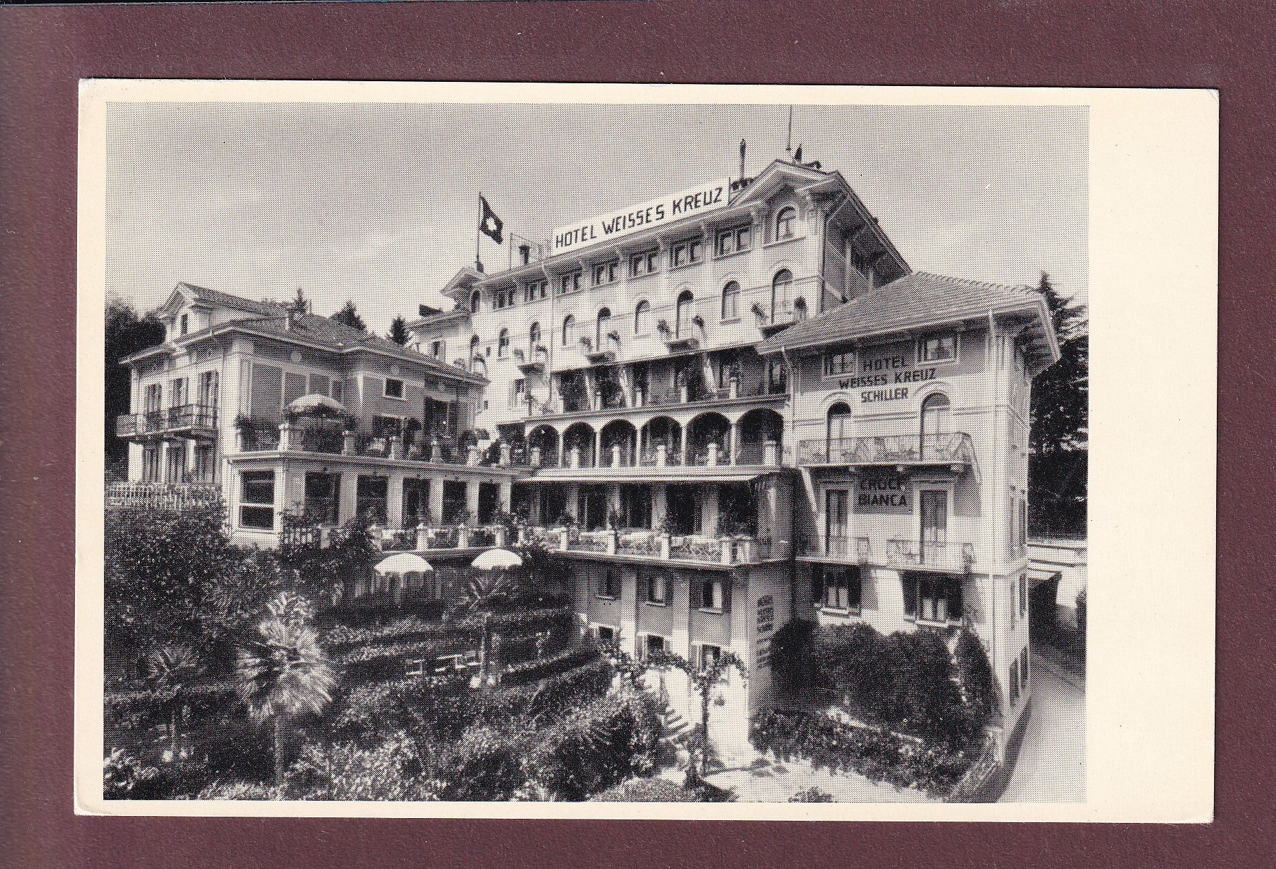 LUGANO - Hotel Weisses Kreuz