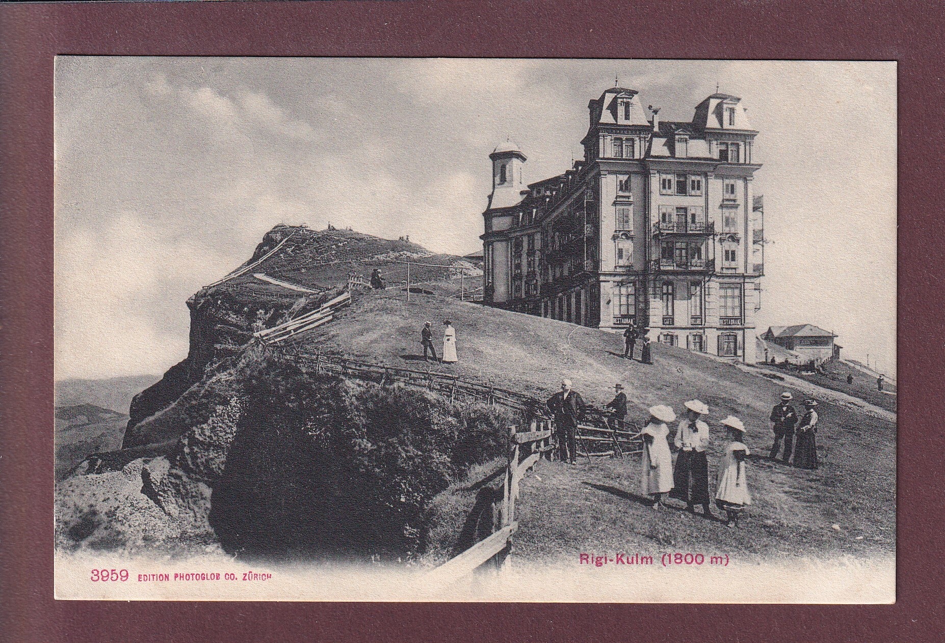 RIGI-KULM - Leute - 1911