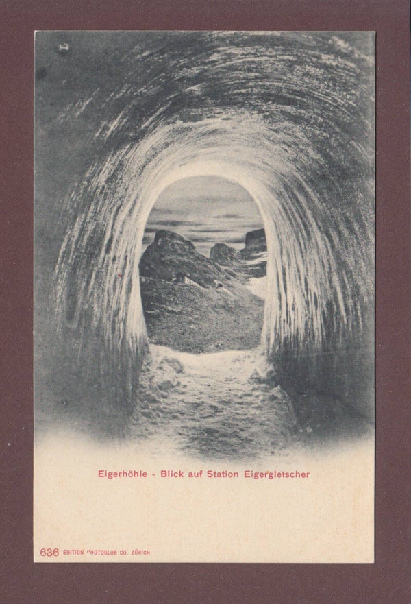 EIGERGLETSCHER - Eishöhle