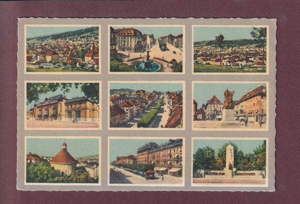 LA CHAUX-DE-FONDS - 9 images // voir dos //