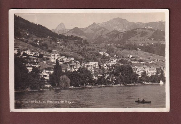 MONTREUX depuis le lac