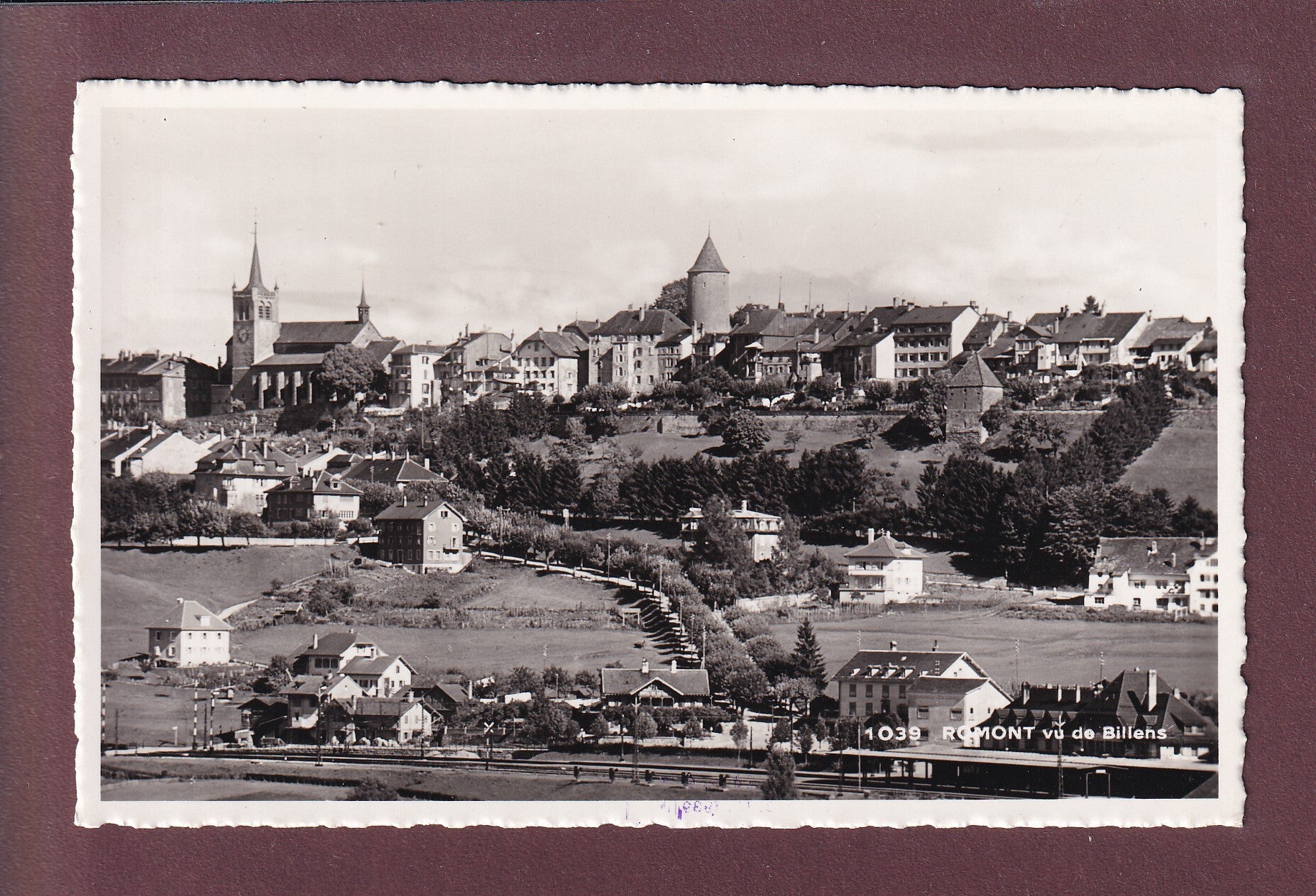 ROMONT vu de Billens